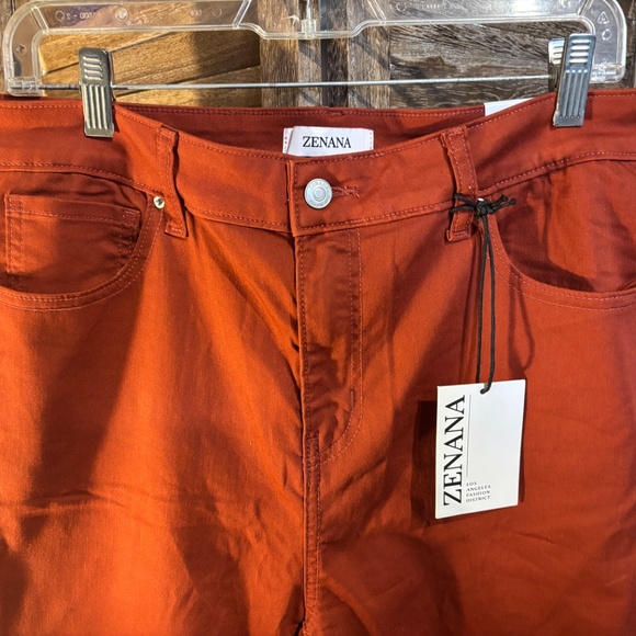 Zenana high-rise skinny colored denim - Picture 3 of 6